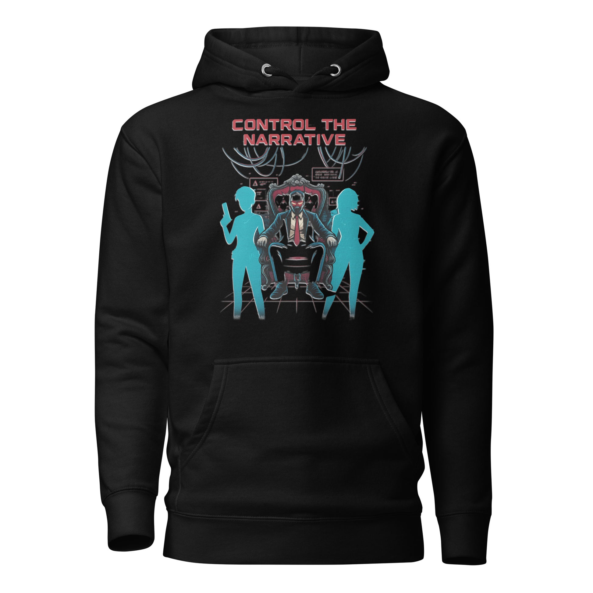 Split Fiction Control the Narrative Hoodie – Glitch Power – fan-made gamer merch by GenioGoods