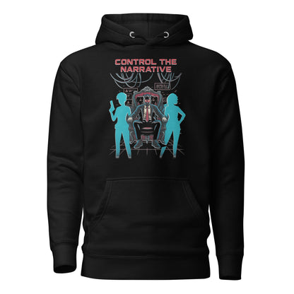Split Fiction Control the Narrative Hoodie – Glitch Power – fan-made gamer merch by GenioGoods