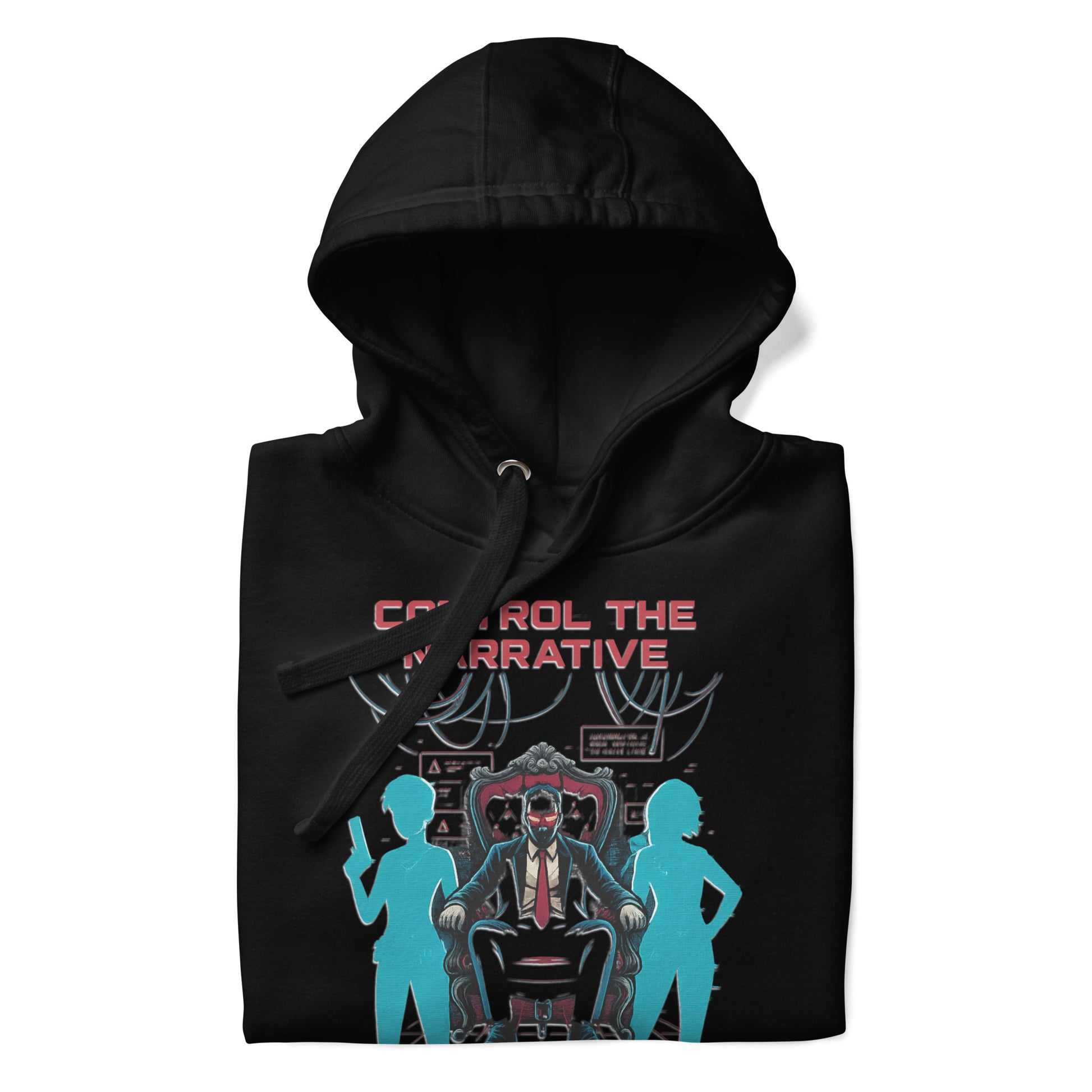 Split Fiction Control the Narrative Hoodie – Glitch Power – fan-made gamer merch by GenioGoods