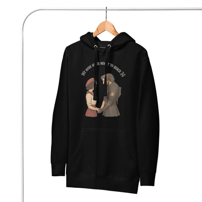 Clair Obscur Hoodie – We Were Never Meant to Reach 34 – fan-made gamer merch by GenioGoods