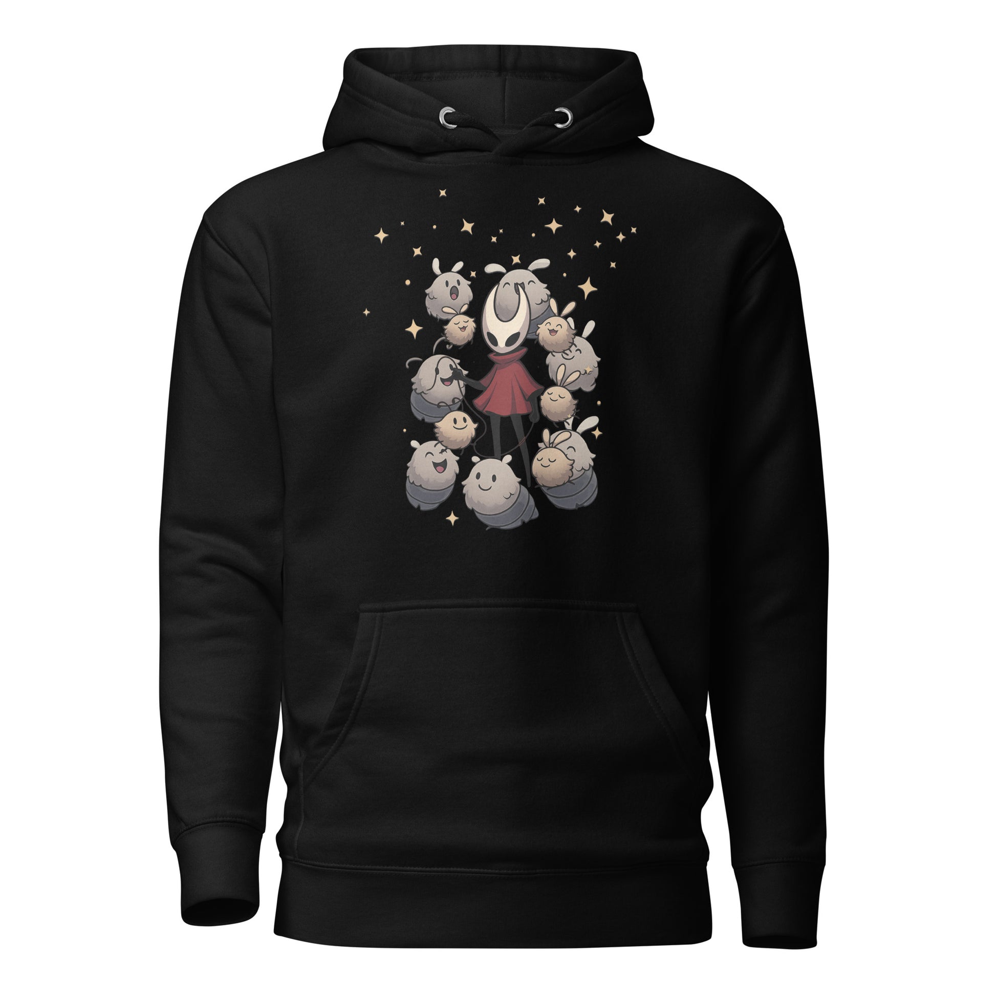 Hornet grubs hoodie cute minimalist fan art design – fan-made gamer merch by GenioGoods