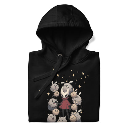 Hornet grubs hoodie cute minimalist fan art design – fan-made gamer merch by GenioGoods