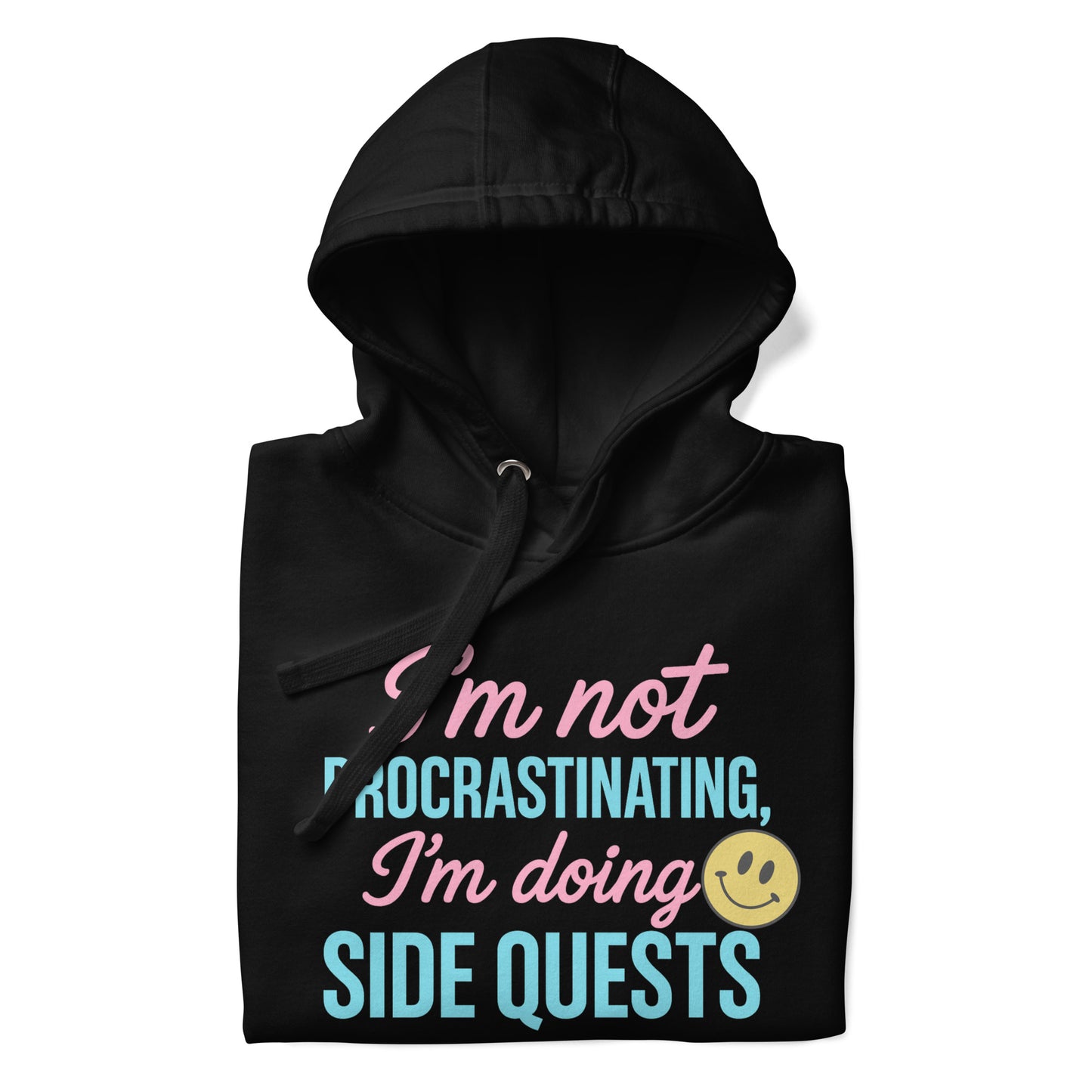 Side Quests Hoodie Funny Gamer Humor Cozy Streetwear – original gamer merch by GenioGoods