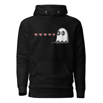 Arcade Couple Hoodie – Retro Love Story Design – fan-made gamer merch by GenioGoods