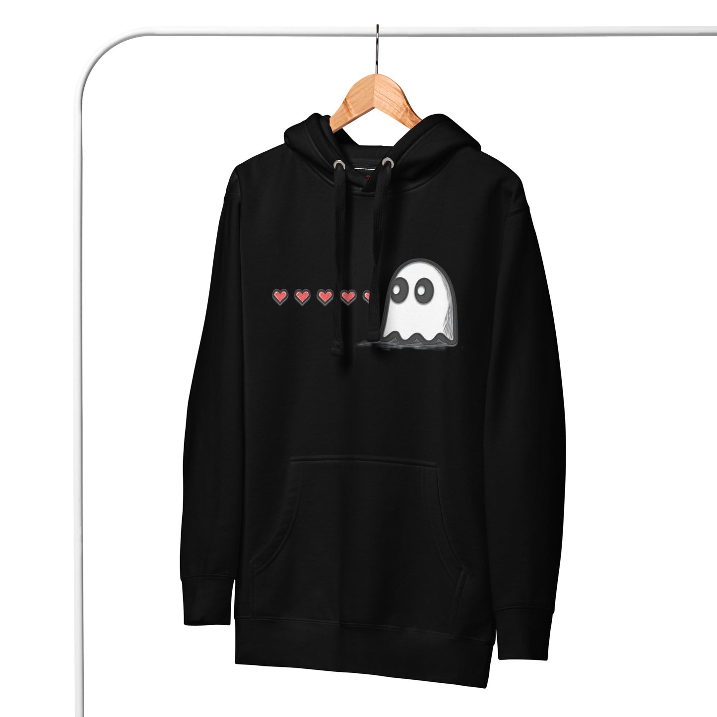 Arcade Couple Hoodie – Retro Love Story Design – fan-made gamer merch by GenioGoods