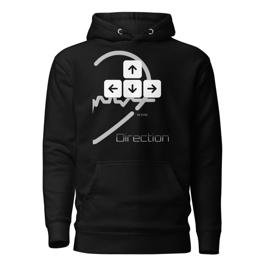 Gamer Couple Direction Hoodie – Movement in Sync – fan-made gamer merch by GenioGoods