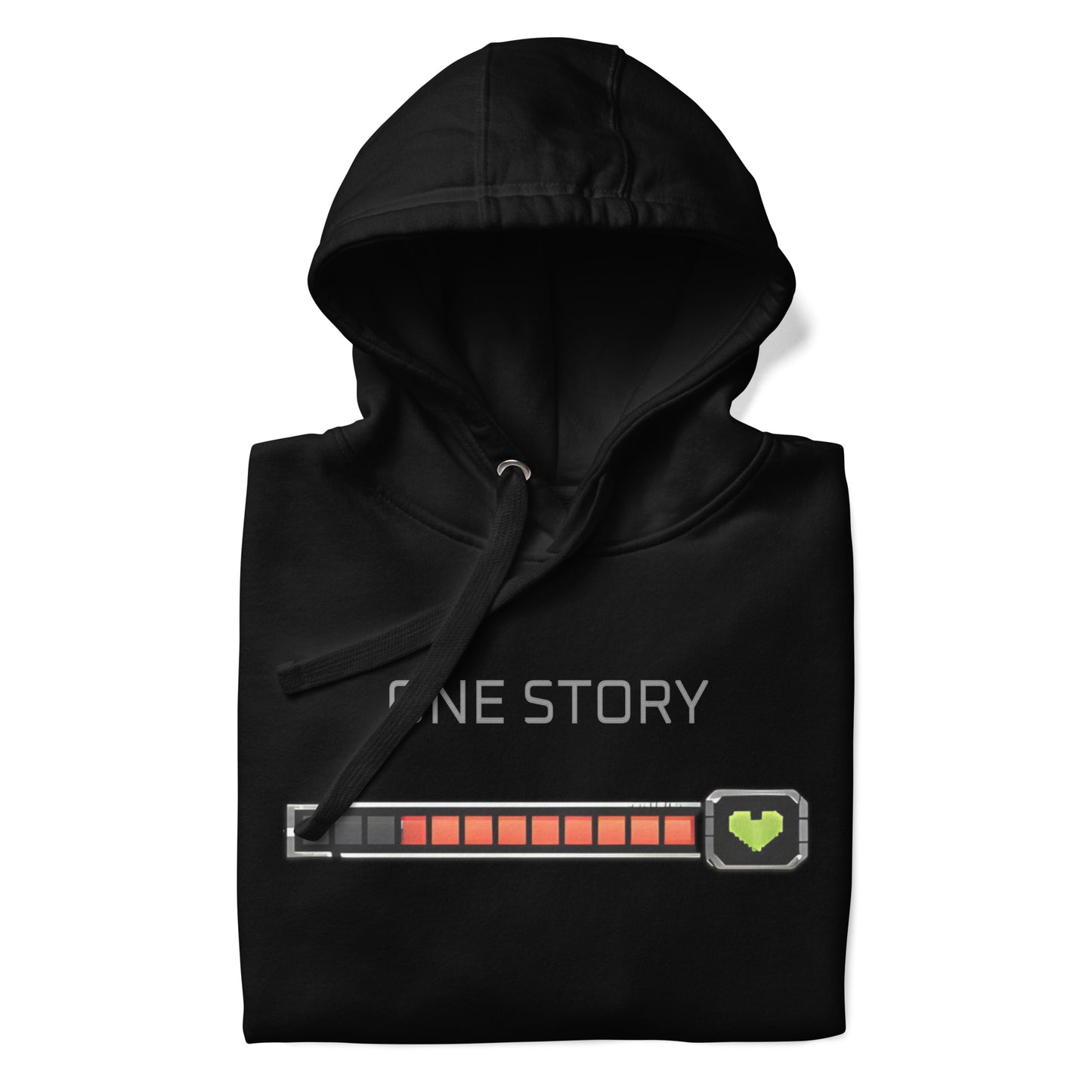 Hoodies featuring a game-inspired graphic design