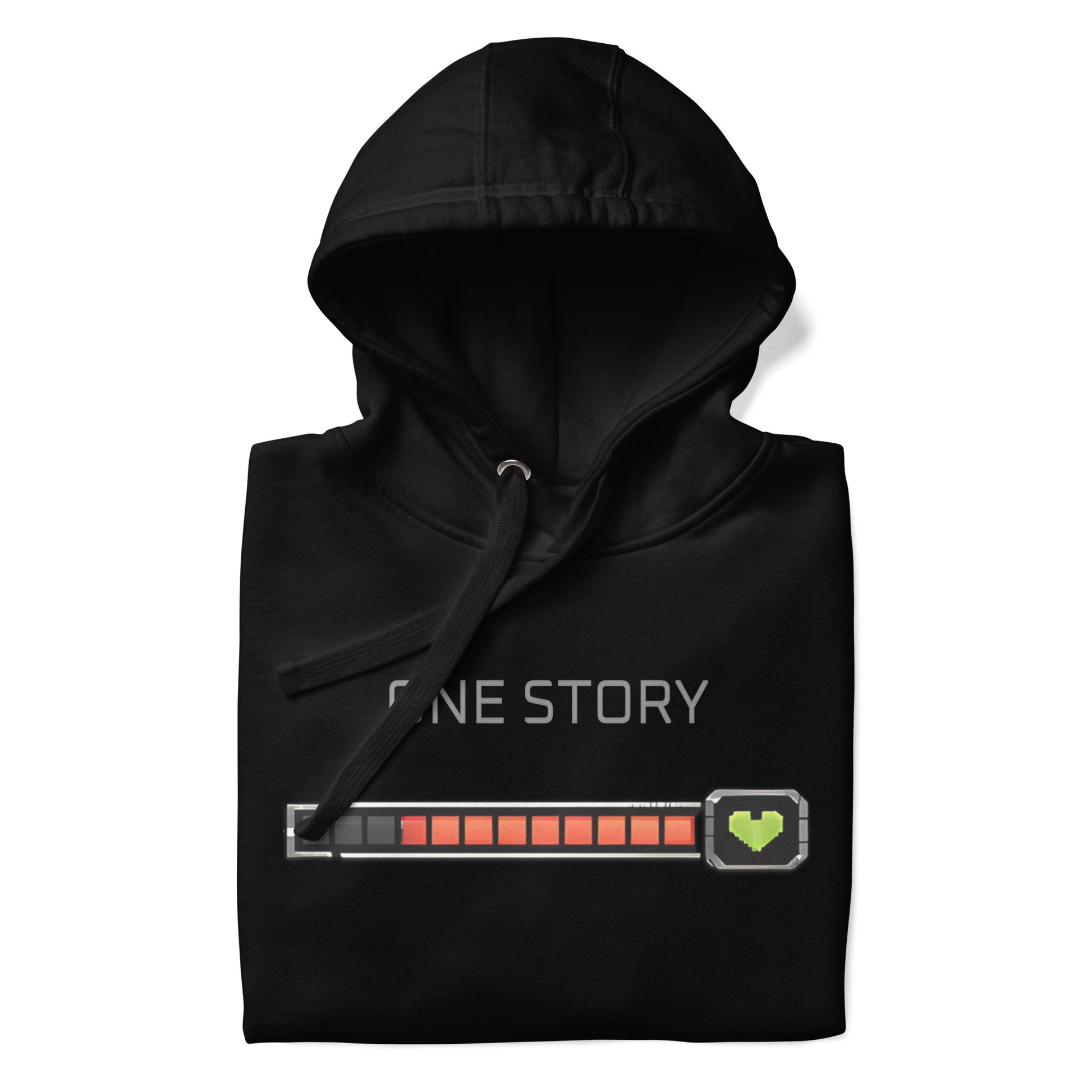 Hoodies featuring a game-inspired graphic design