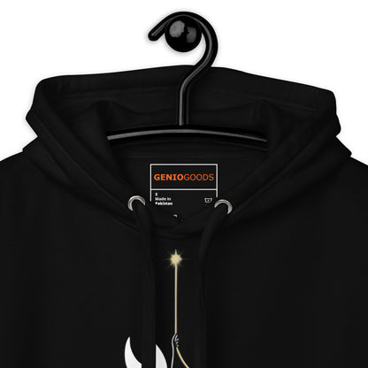 Silksong Ascension Hoodie – Rise in Light | Hornet Art – fan-made gamer merch by GenioGoods