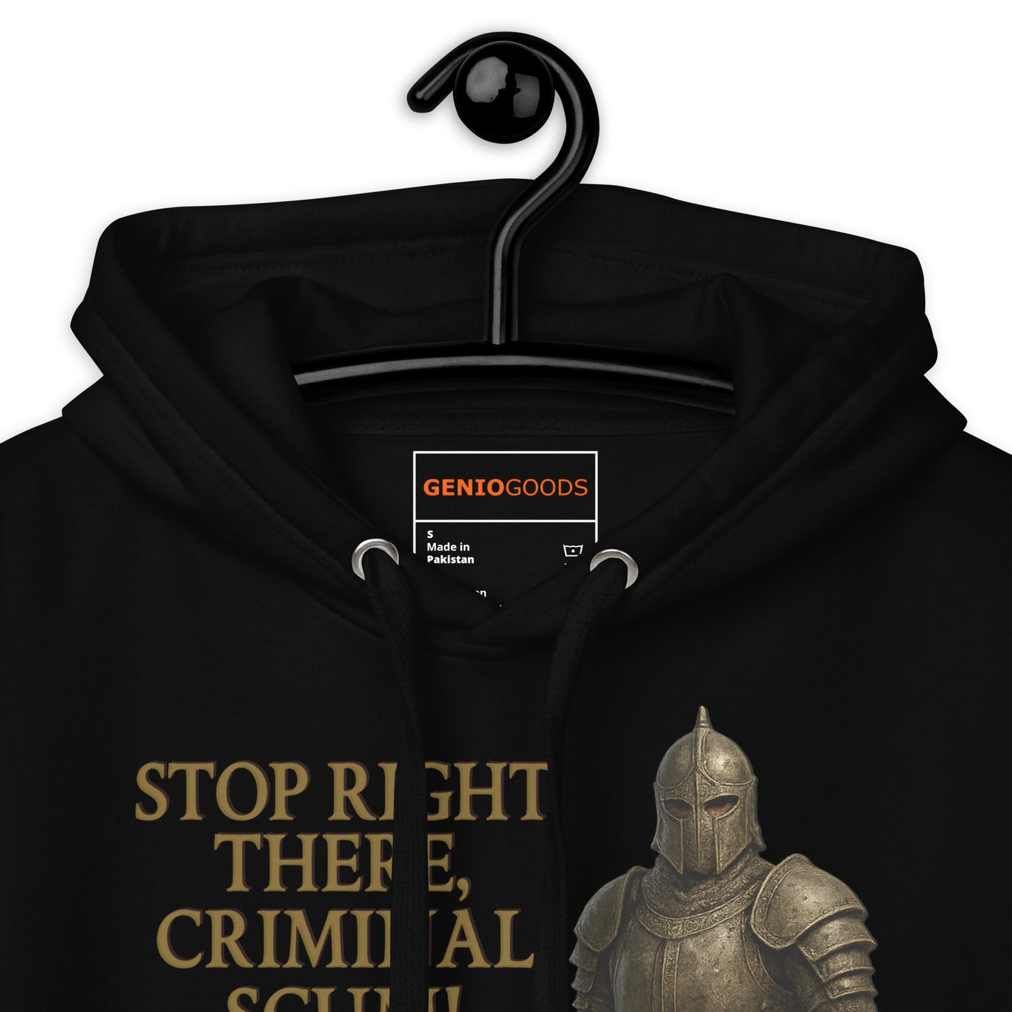 Oblivion Guard Hoodie – Criminal Scum Meme Edition – gamer design by GenioGoods