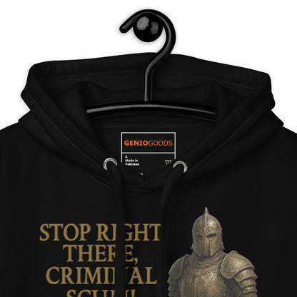 Oblivion Guard Hoodie – Criminal Scum Meme Edition – gamer design by GenioGoods