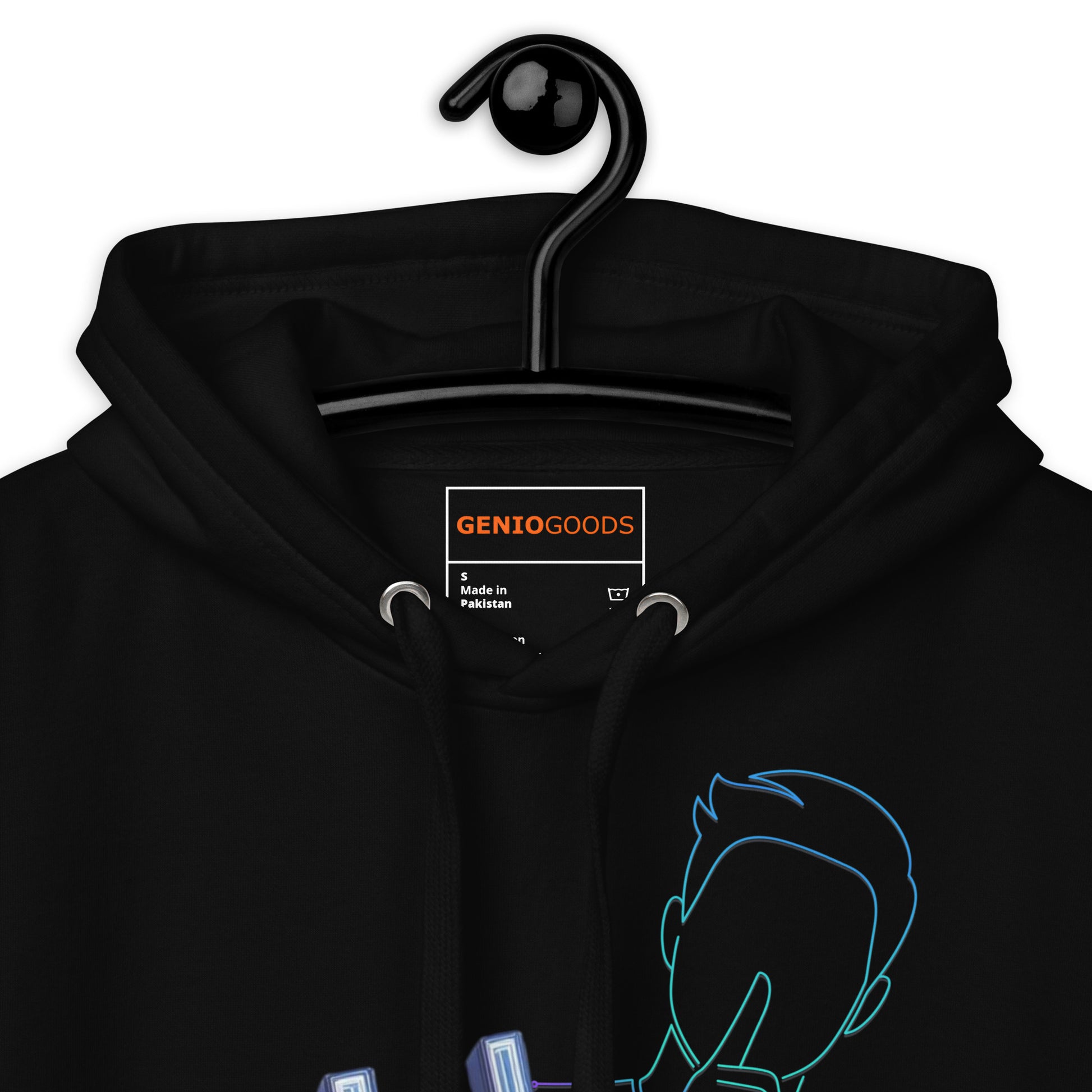 Shh Im Gaming Hoodie Neon Humor For Real Gamers – original gamer merch by GenioGoods
