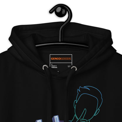 Shh Im Gaming Hoodie Neon Humor For Real Gamers – original gamer merch by GenioGoods