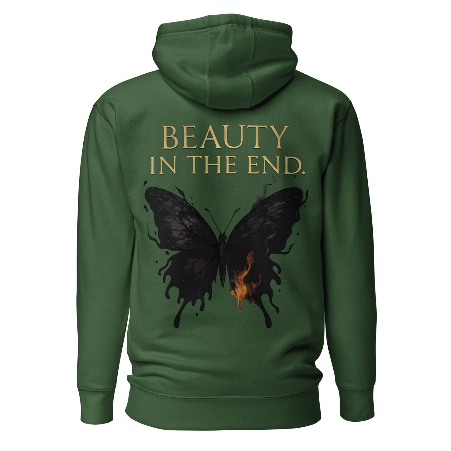 Dark Fantasy Hoodie – Beauty in the End | Clair Obscur 33 – fan-made gamer merch by GenioGoods