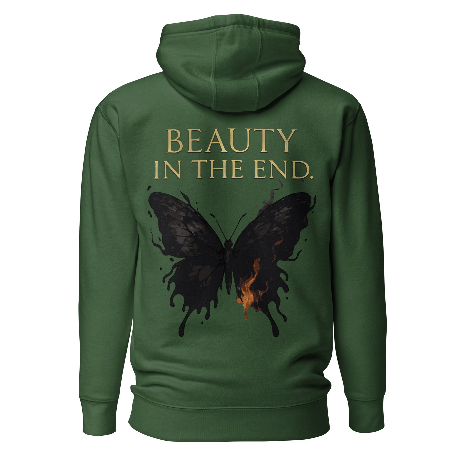 Dark Fantasy Hoodie – Beauty in the End | Clair Obscur 33 – fan-made gamer merch by GenioGoods