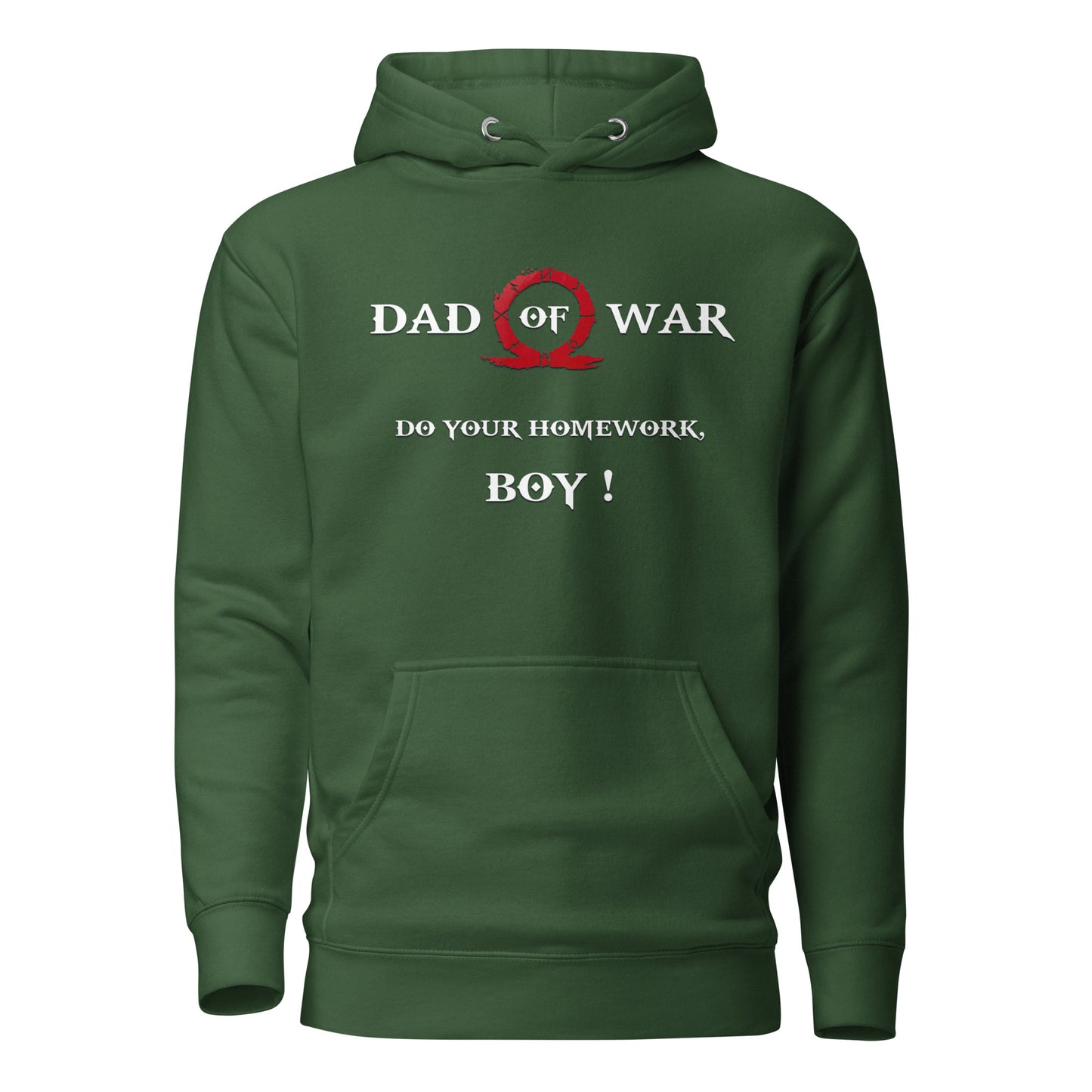 Dad of War Hoodie – Funny Gamer Father Tribute – fan-made gamer merch by GenioGoods