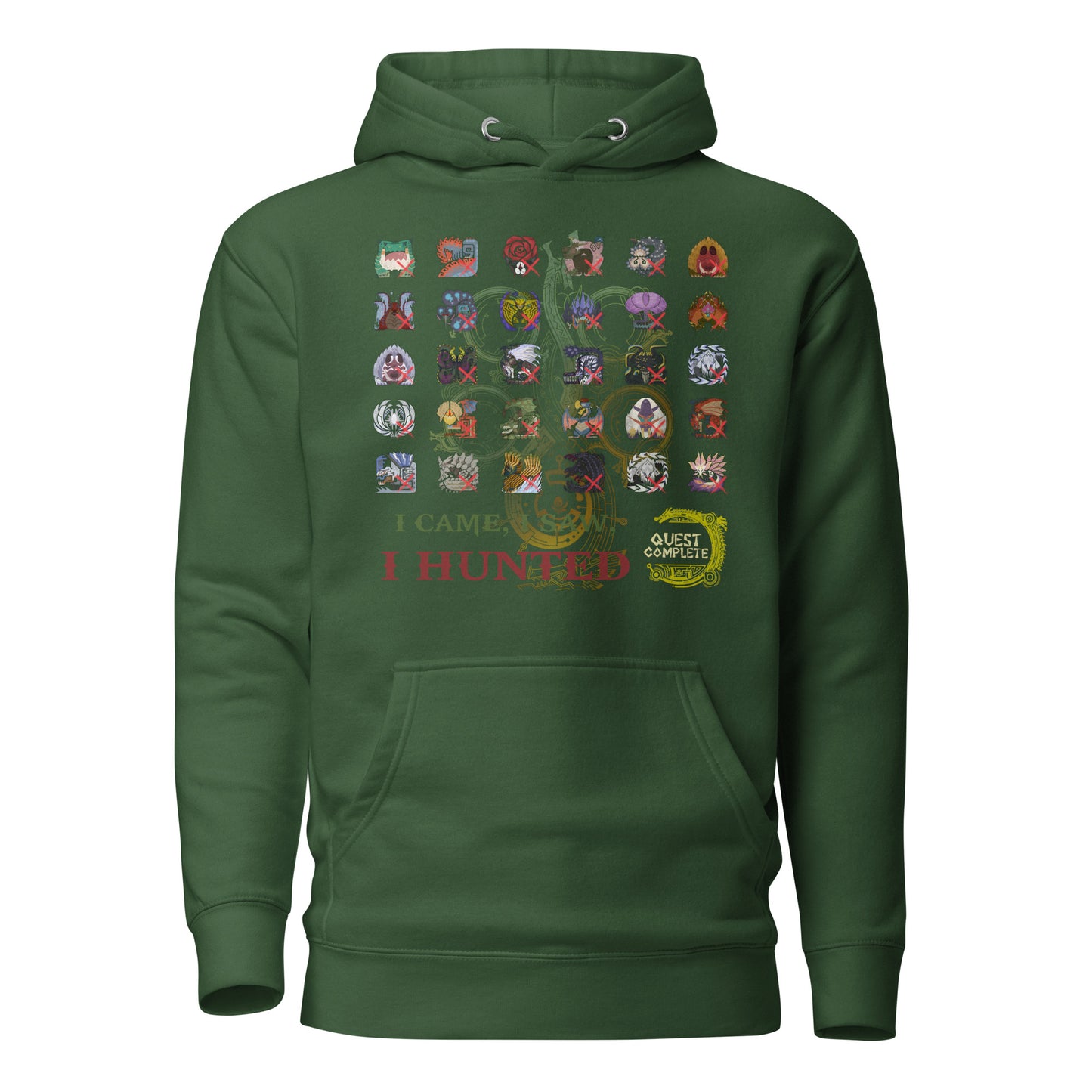 Monster Hunter Wilds Double Sided Sweatshirt – Quest Log – fan-made gamer merch by GenioGoods