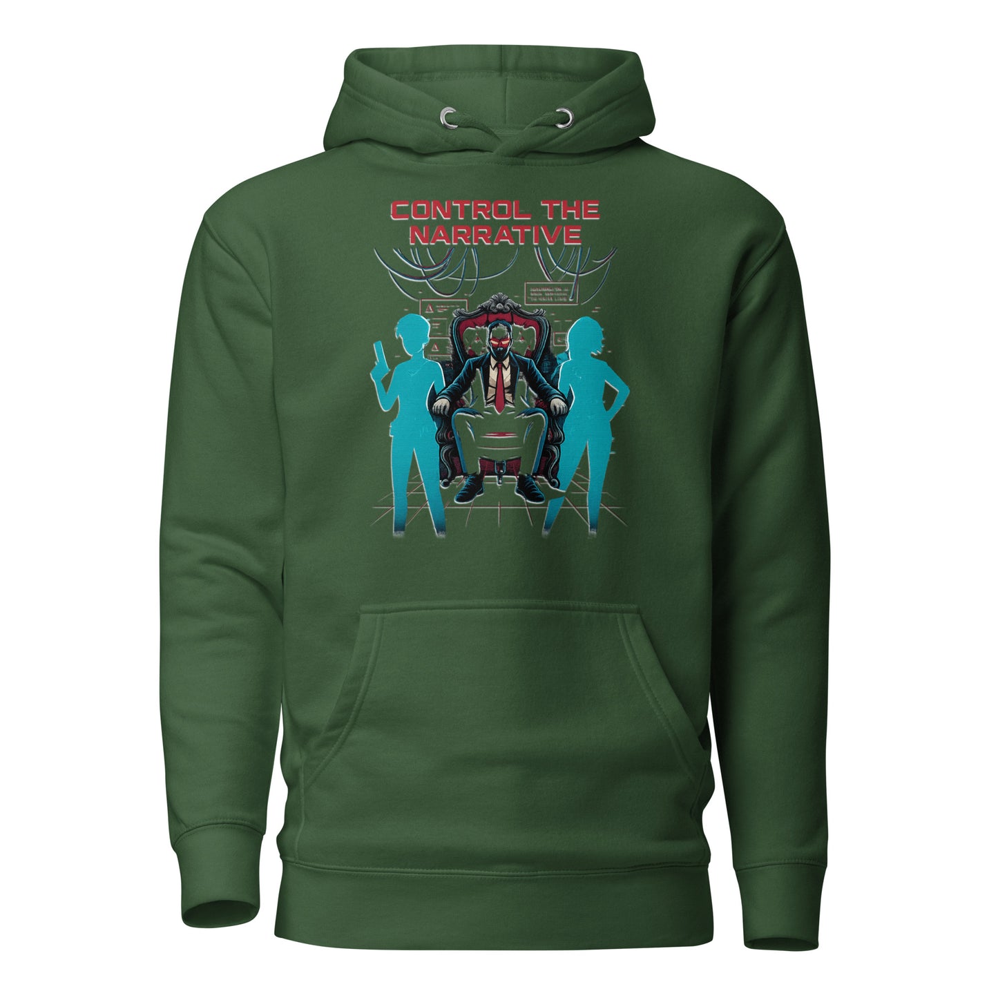 Split Fiction Control the Narrative Hoodie – Glitch Power – fan-made gamer merch by GenioGoods