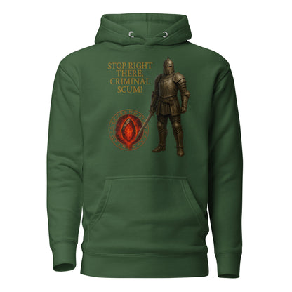 Oblivion Guard Hoodie – Criminal Scum Meme Edition – gamer design by GenioGoods