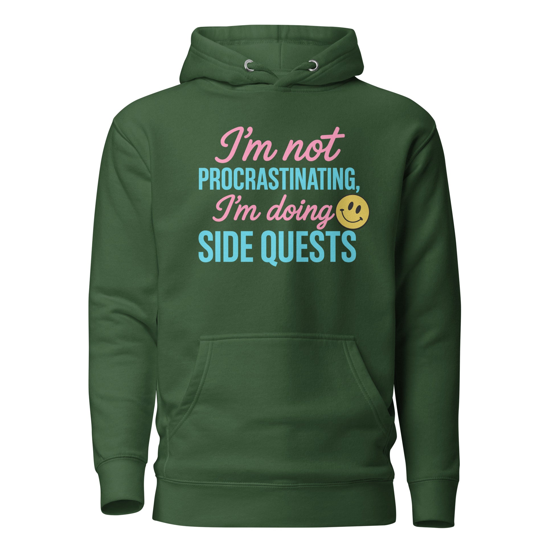Side Quests Hoodie Funny Gamer Humor Cozy Streetwear – original gamer merch by GenioGoods
