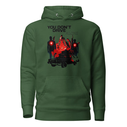 Atmospheric Road Survival Hoodie – Pacific Drive Inspired – fan-made gamer merch by GenioGoods