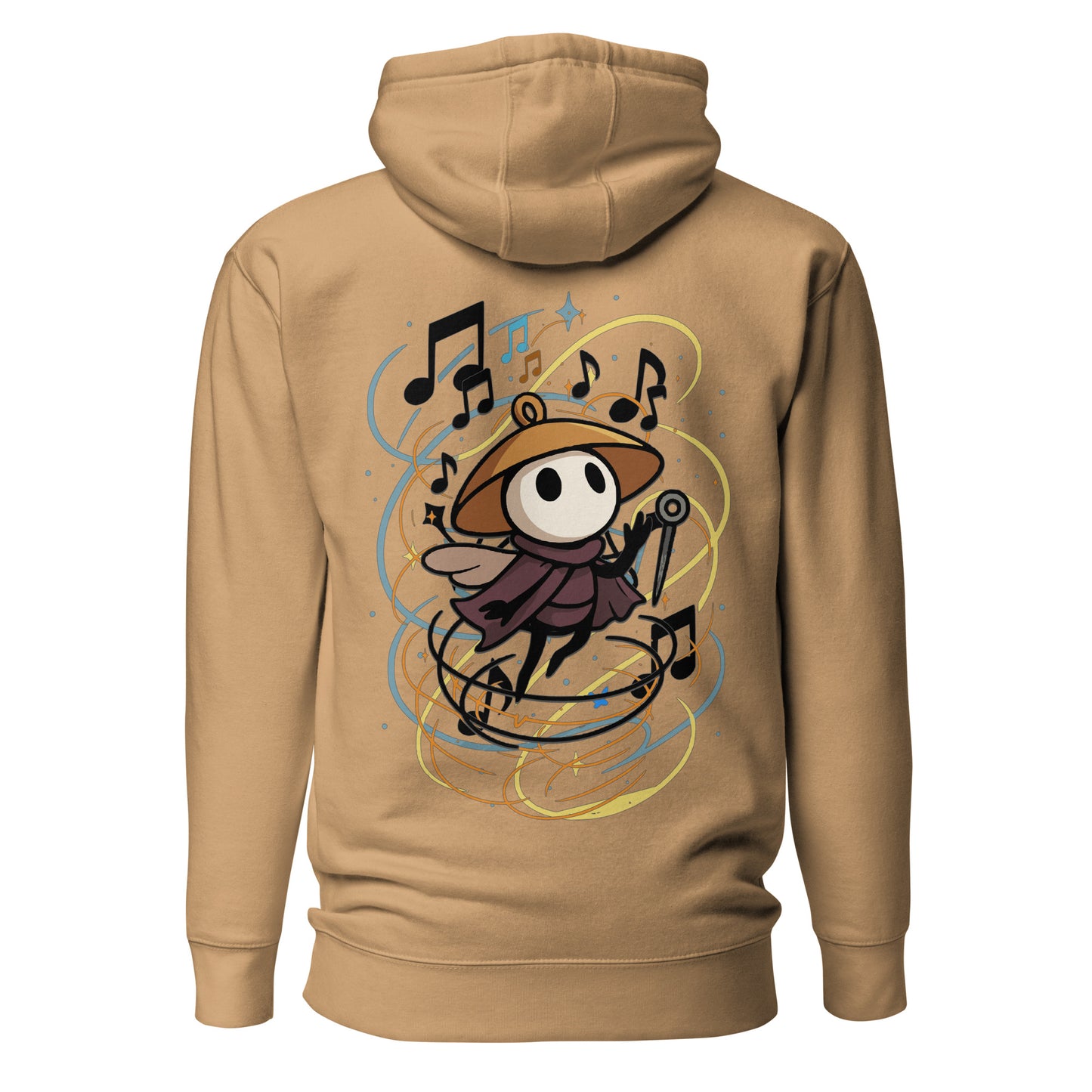 Silksong Bard Hoodie – Musical Tribute | Hollow Knight – fan-made gamer merch by GenioGoods