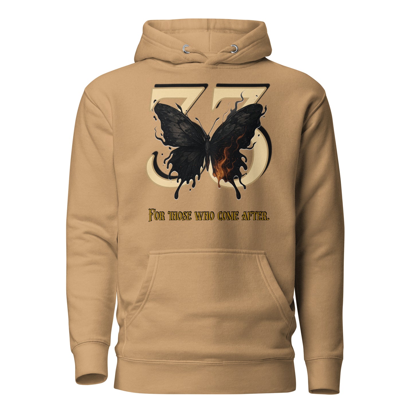 Clair Obscur 33 Hoodie – Legacy Butterfly Tribute – fan-made gamer merch by GenioGoods