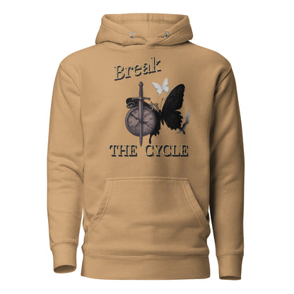 Break the Cycle Hoodie – Symbol of Rebirth | Clair Obscur 33 – fan-made gamer merch by GenioGoods