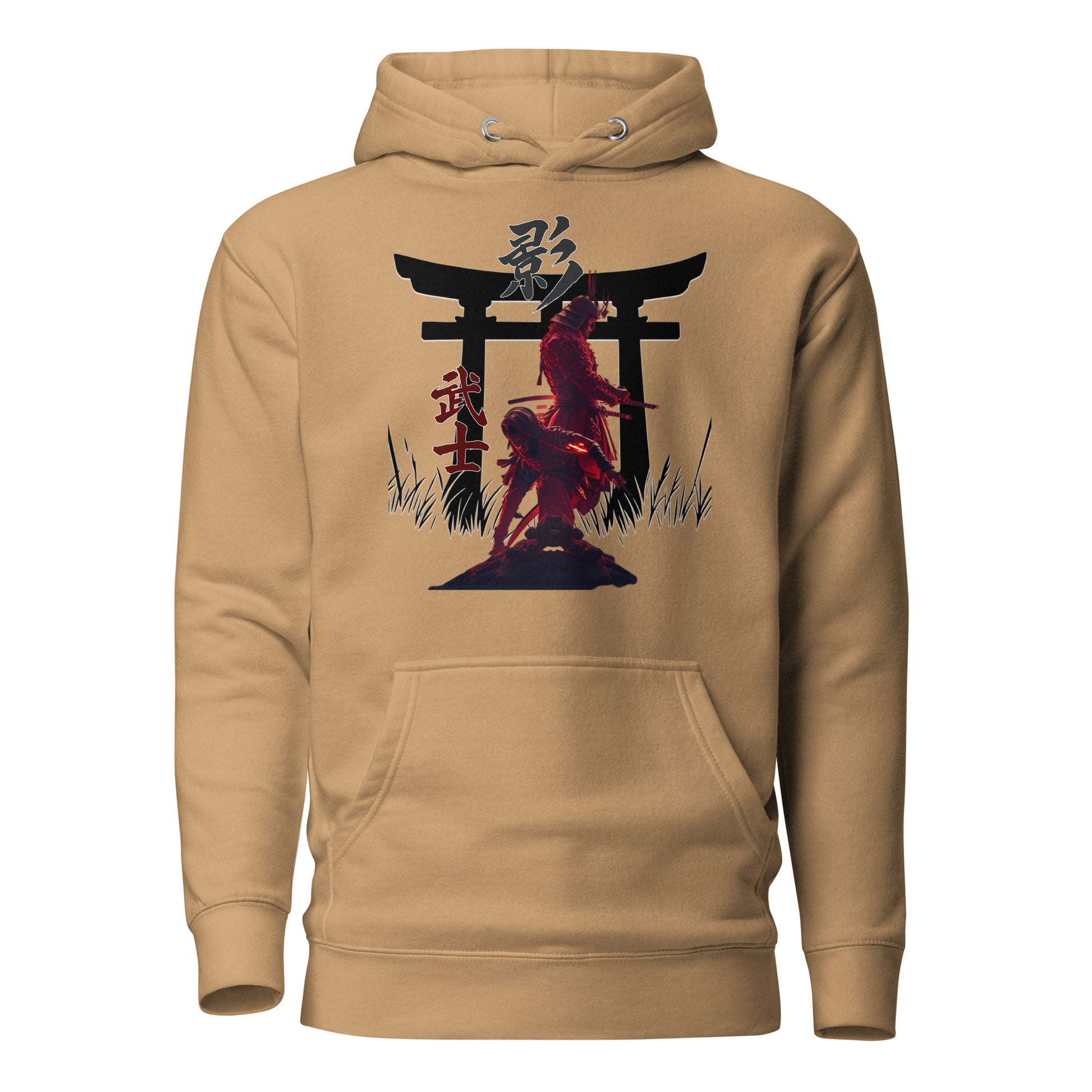 Torii Alliance Hoodie – Samurai x Ninja Tribute | AC Shadows – fan-made gamer merch by GenioGoods