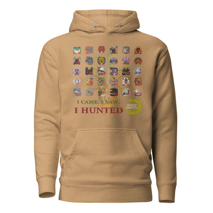 Monster Hunter Wilds Double Sided Sweatshirt – Quest Log – fan-made gamer merch by GenioGoods