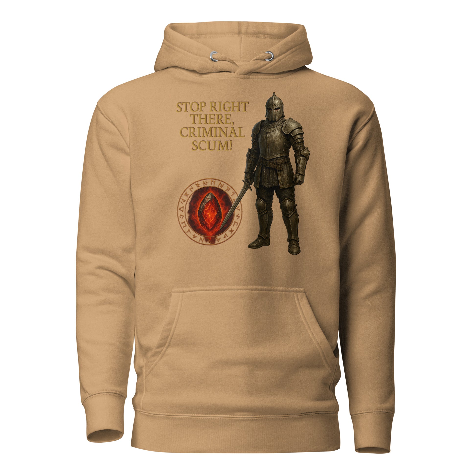 Oblivion Guard Hoodie – Criminal Scum Meme Edition – gamer design by GenioGoods