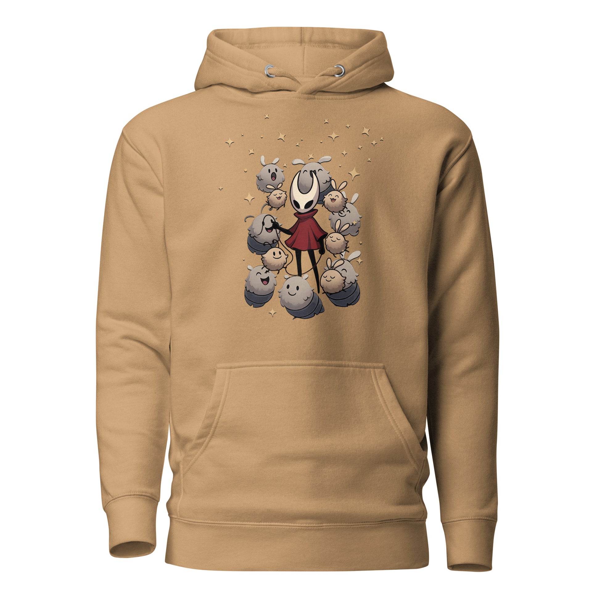 Hornet grubs hoodie cute minimalist fan art design – fan-made gamer merch by GenioGoods