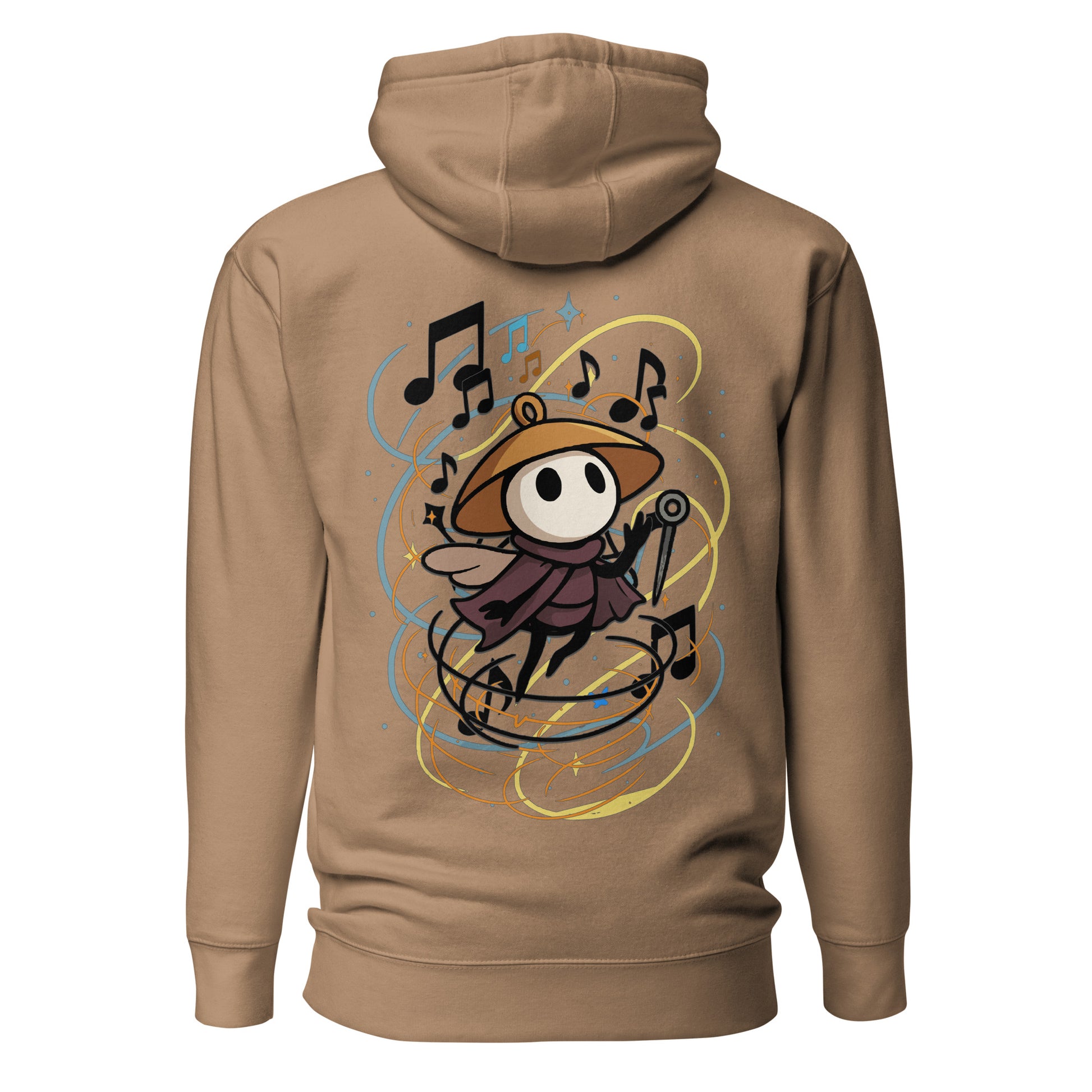 Silksong Bard Hoodie – Musical Tribute | Hollow Knight – fan-made gamer merch by GenioGoods