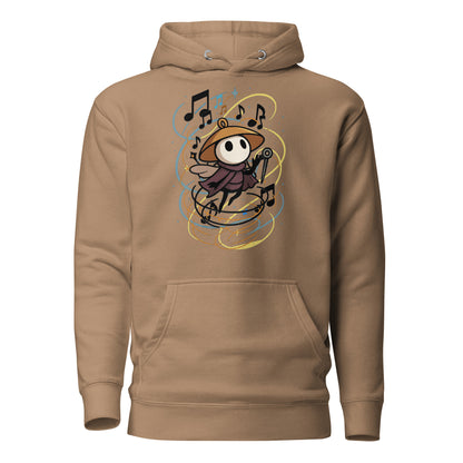 Sherma Silksong Hoodie – Musical Tribute to Hollow Knight – fan-made gamer merch by GenioGoods