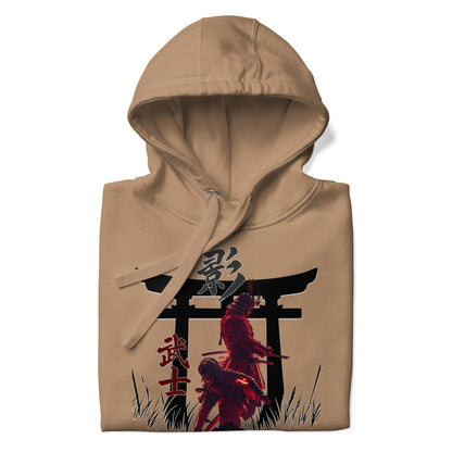 Torii Alliance Hoodie – Samurai x Ninja Tribute | AC Shadows – fan-made gamer merch by GenioGoods
