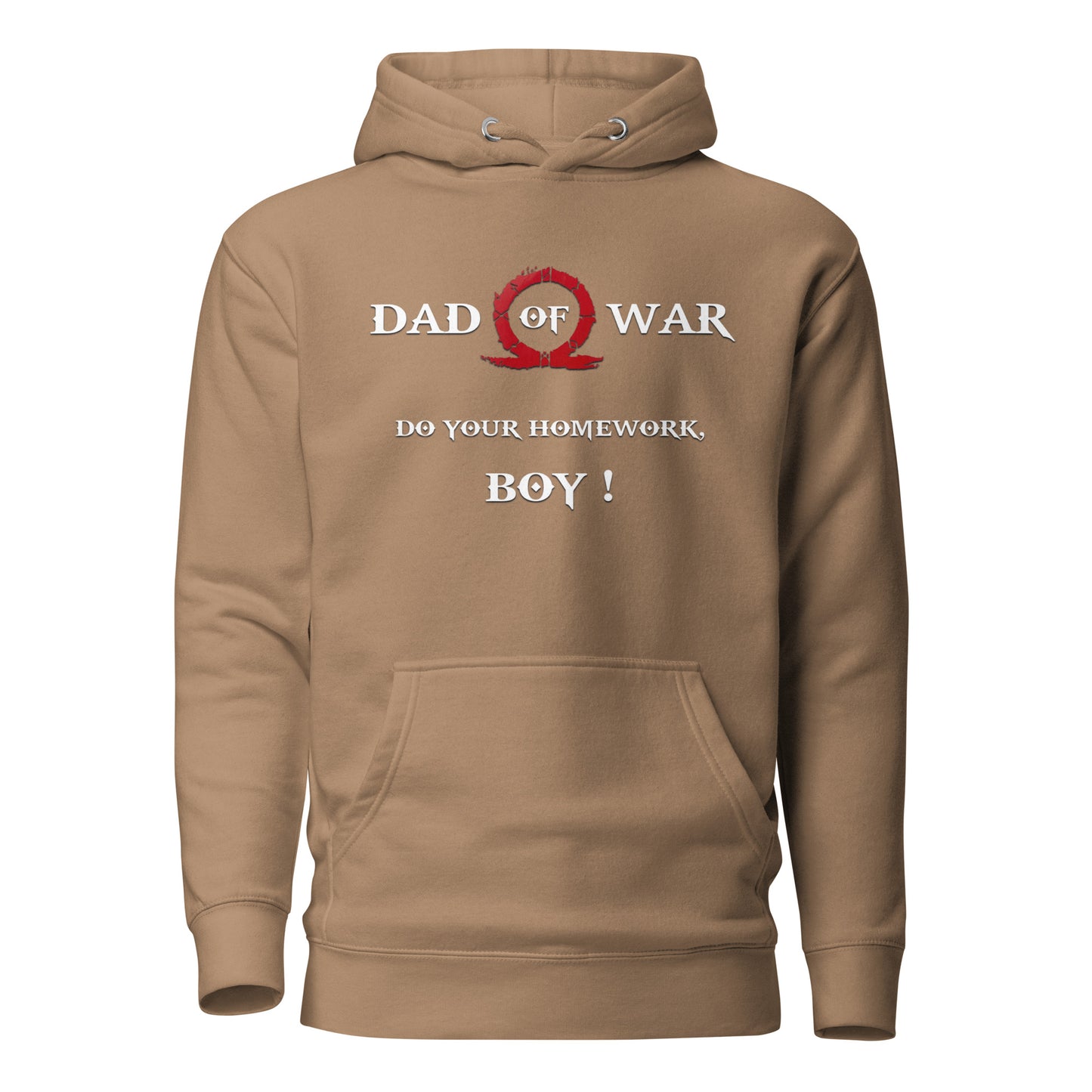 Dad of War Hoodie – Funny Gamer Father Tribute – fan-made gamer merch by GenioGoods