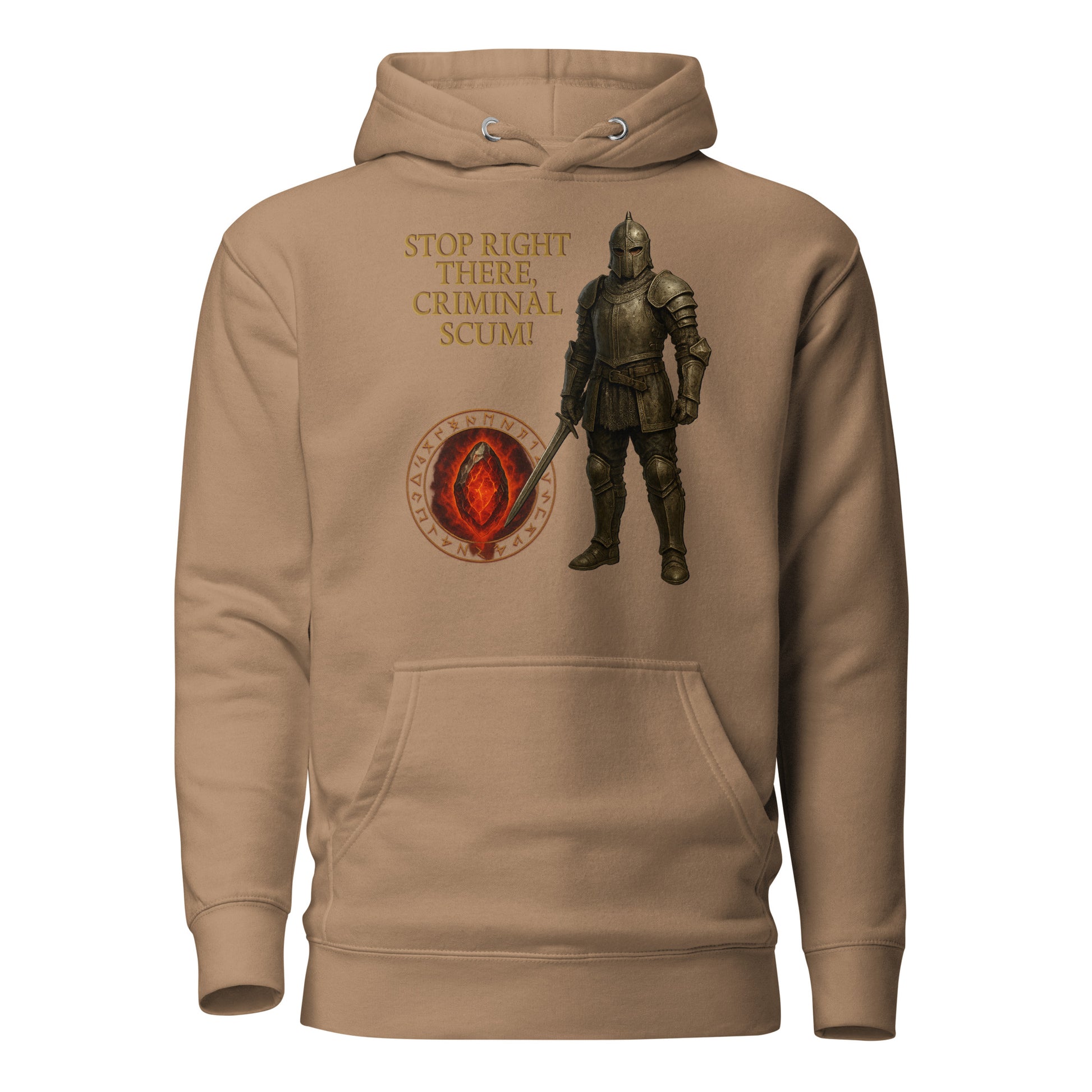 Oblivion Guard Hoodie – Criminal Scum Meme Edition – gamer design by GenioGoods