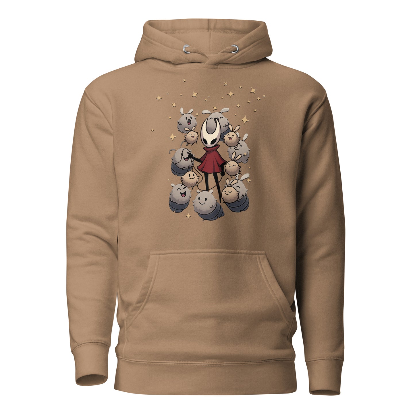 Hornet grubs hoodie cute minimalist fan art design – fan-made gamer merch by GenioGoods