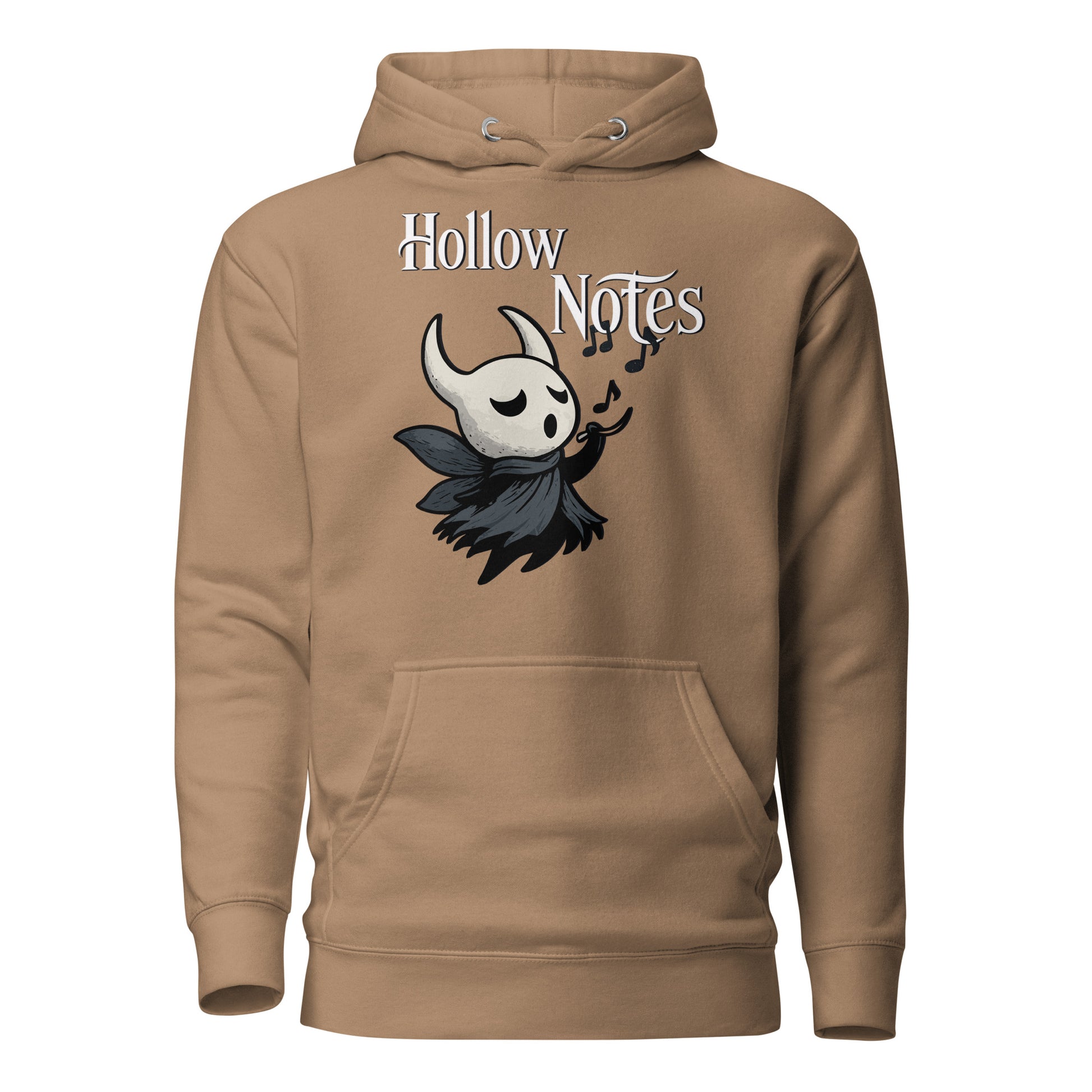 Hollow notes hoodie cute minimalist musical fan art – fan-made gamer merch by GenioGoods