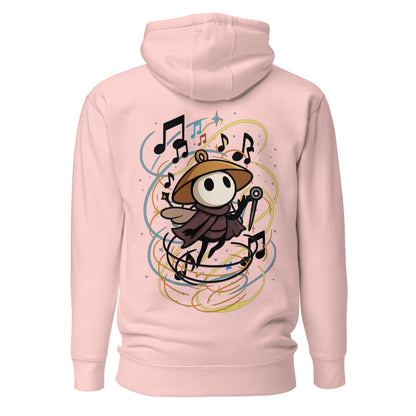Silksong Bard Hoodie – Musical Tribute | Hollow Knight – fan-made gamer merch by GenioGoods