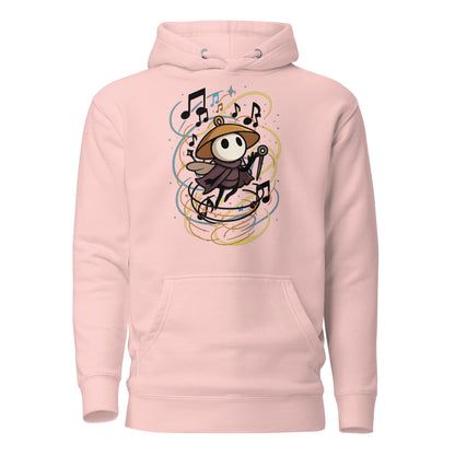 Sherma Silksong Hoodie – Musical Tribute to Hollow Knight – fan-made gamer merch by GenioGoods