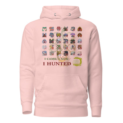Monster Hunter Wilds Hoodie – Hunting Record Tribute – fan-made gamer merch by GenioGoods
