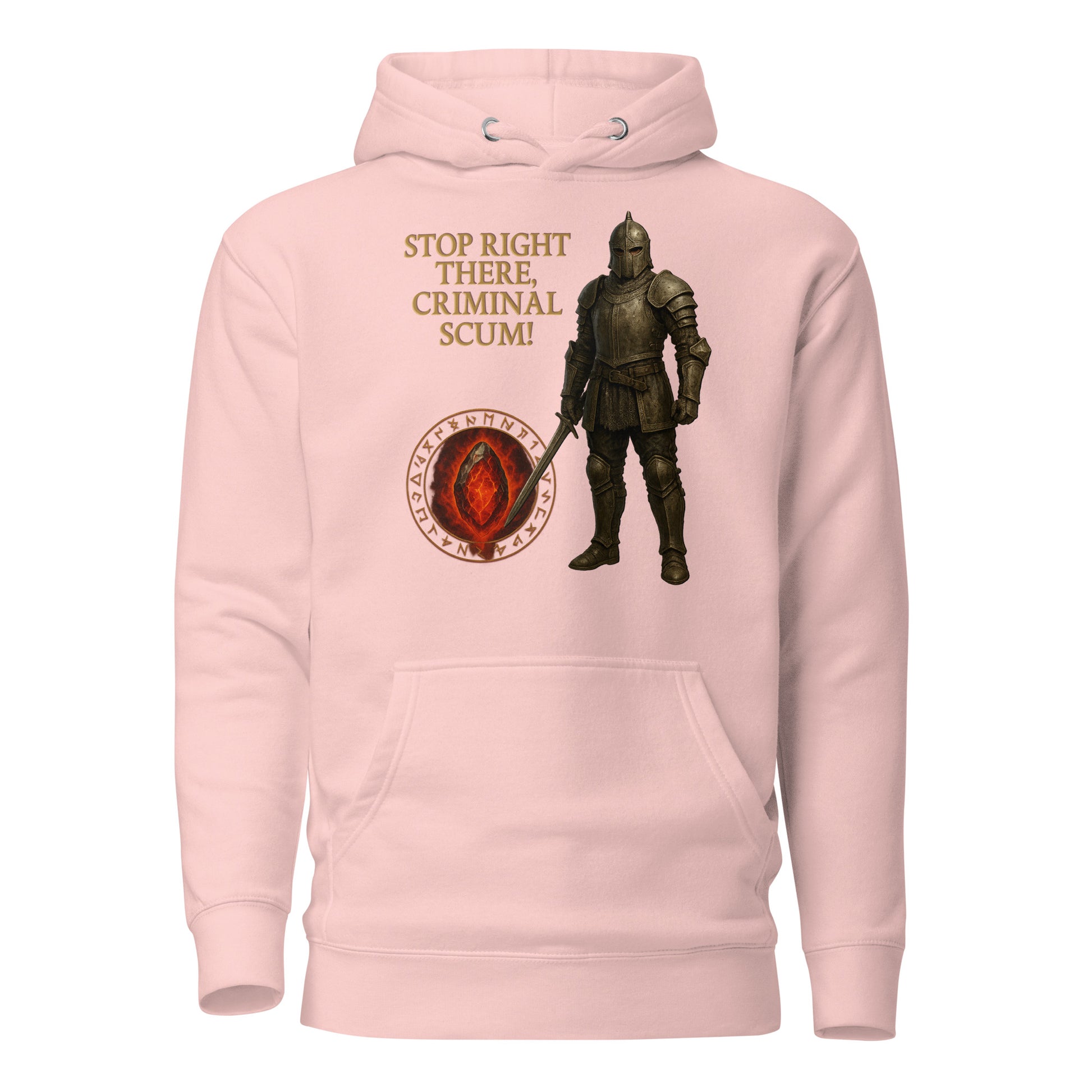 Oblivion Guard Hoodie – Criminal Scum Meme Edition – gamer design by GenioGoods