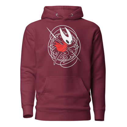 Hornet Silksong Hoodie – Fan Tribute to Hollow Knight – fan-made gamer merch by GenioGoods