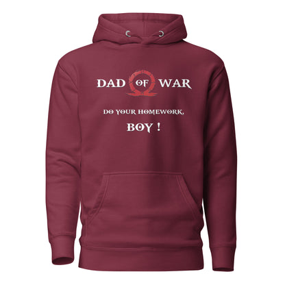 Dad of War Hoodie – Funny Gamer Father Tribute – fan-made gamer merch by GenioGoods