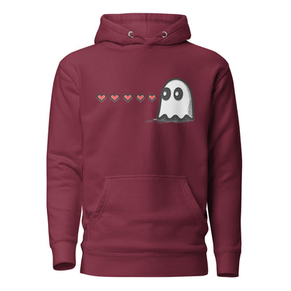 Arcade Couple Hoodie – Retro Love Story Design – fan-made gamer merch by GenioGoods
