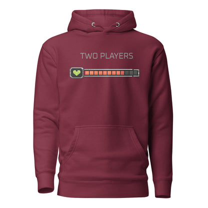 Hoodies featuring a game-inspired graphic design