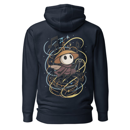 Silksong Bard Hoodie – Musical Tribute | Hollow Knight – fan-made gamer merch by GenioGoods