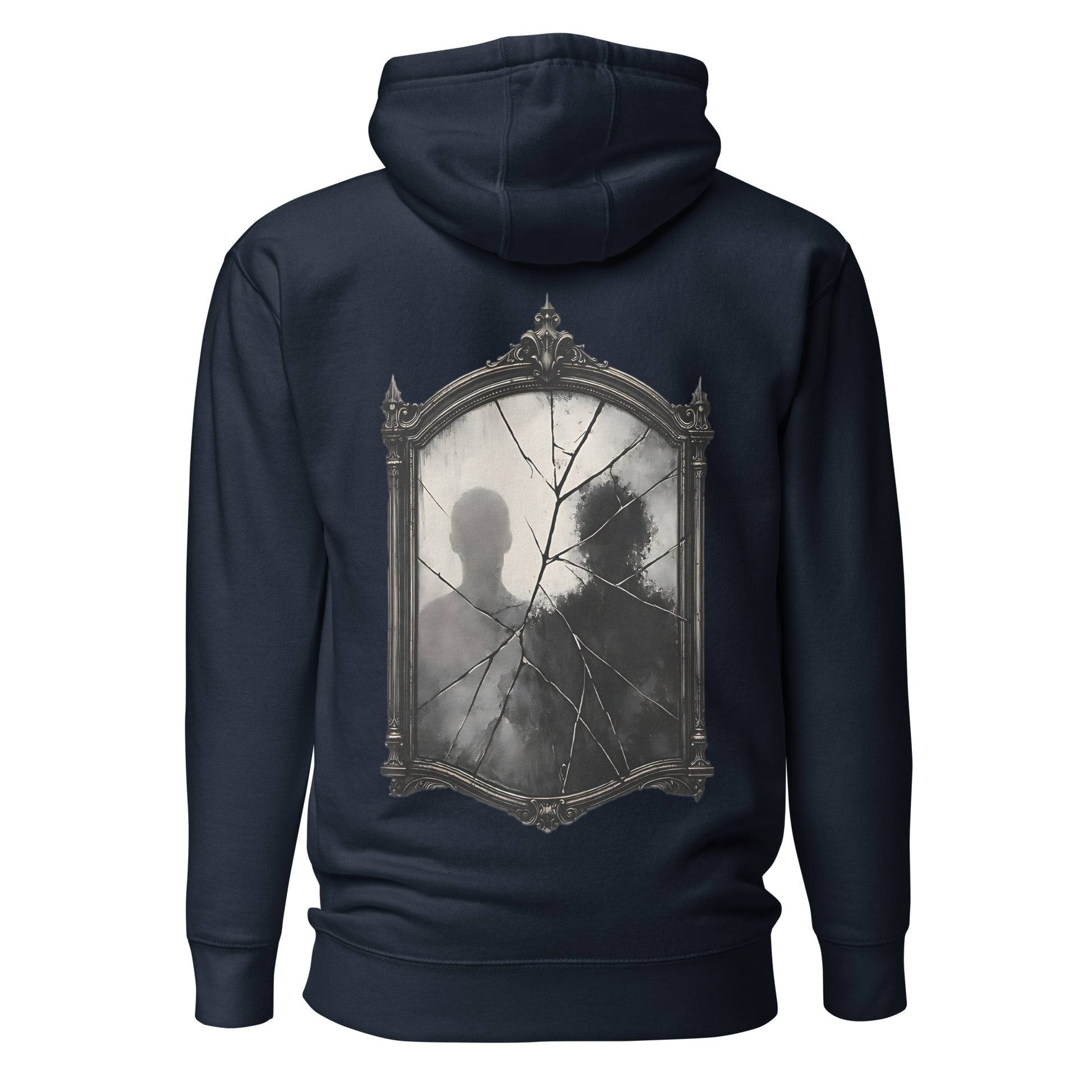 Back Print Psychological Horror Hoodie – What You See Is You – fan-made gamer merch by GenioGoods
