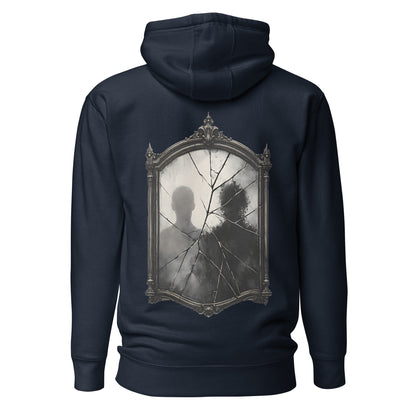 Back Print Psychological Horror Hoodie – What You See Is You – fan-made gamer merch by GenioGoods
